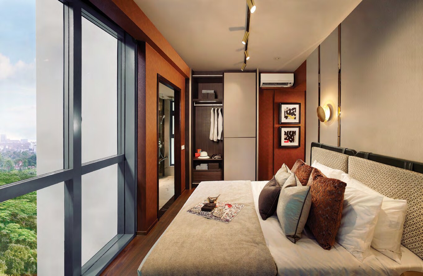 Bedroom (show unit)