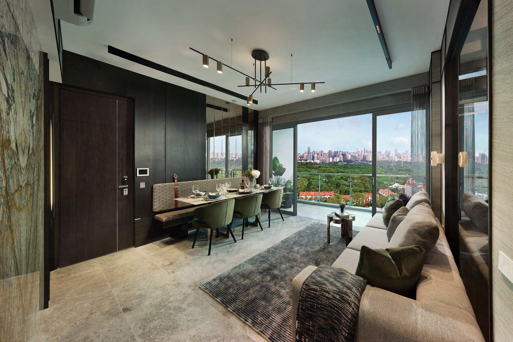Living and dining (show unit)