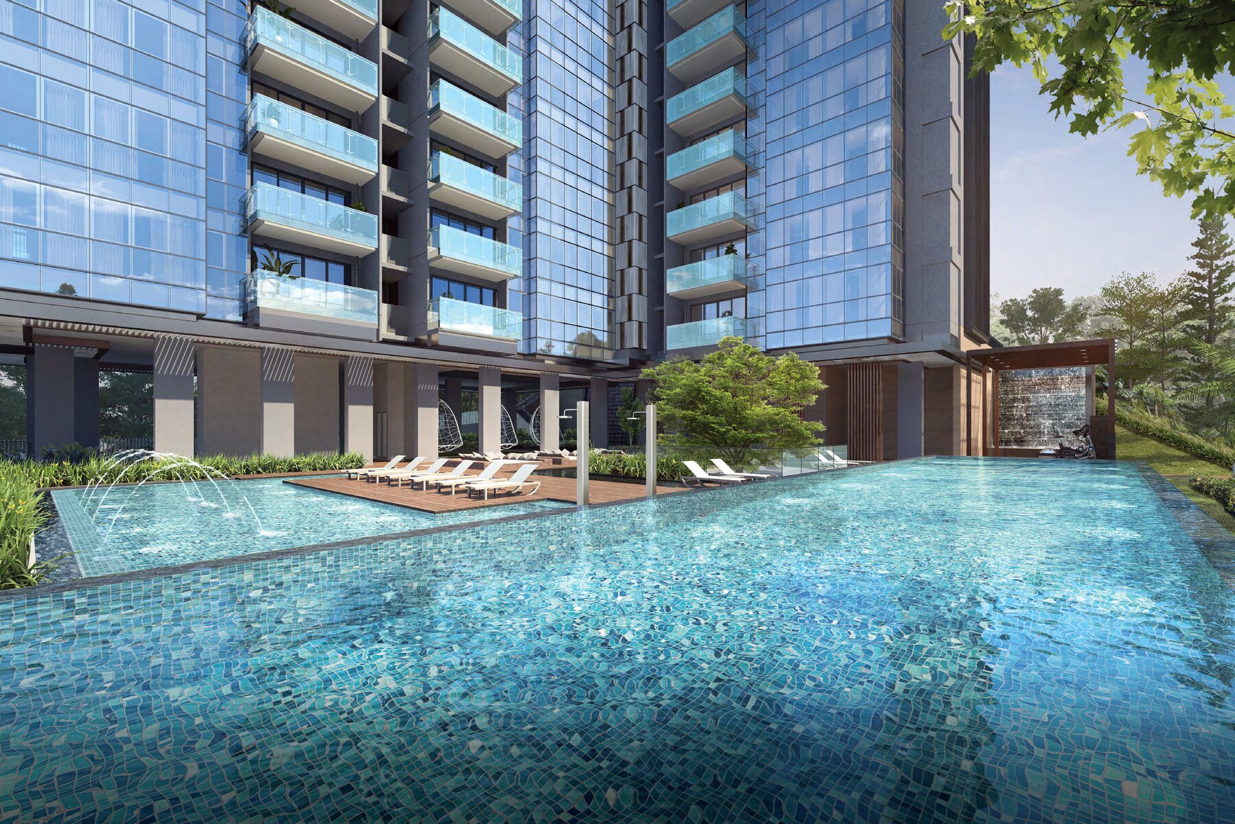 Pool at Wilshire Residences (artist’s impression)