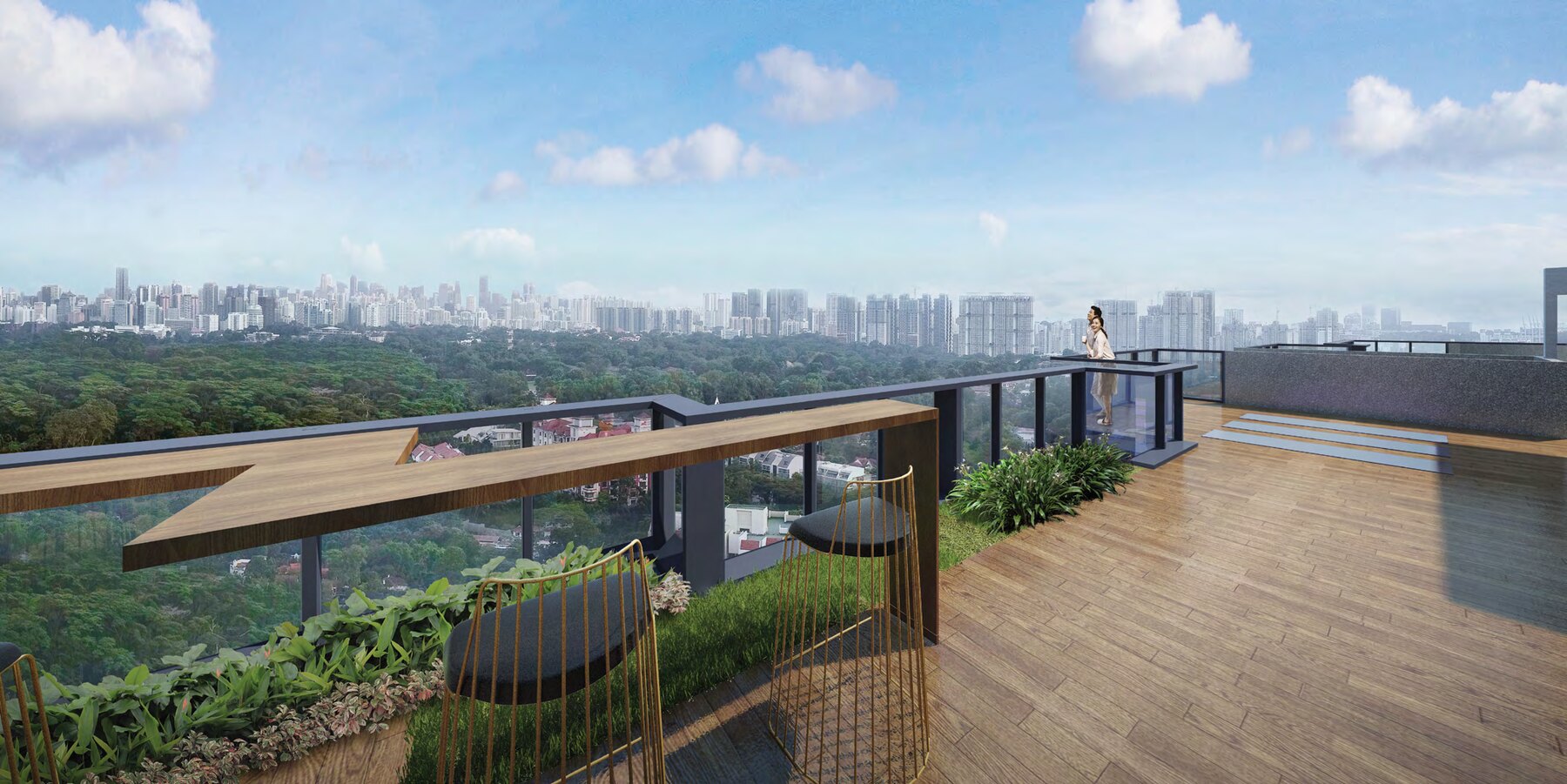 Roof terrace (artist’s impression)
